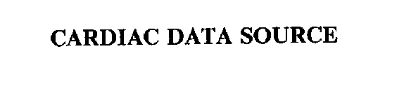 CARDIAC DATA SOURCE