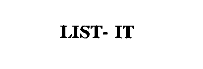 LIST- IT