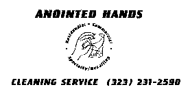 ANOINTED HANDS CLEANING SERVICE RESIDENTIAL COMMERCIAL SPECIALTY/DETAILING
