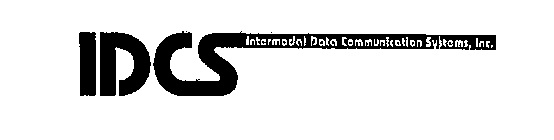 IDCS INTERMODAL DATA COMMUNICATION SYSTEMS, INC.