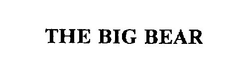 THE BIG BEAR
