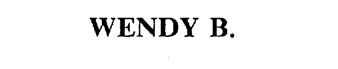 WENDY B.