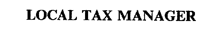 LOCAL TAX MANAGER