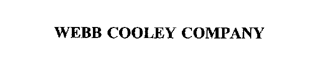 WEBB COOLEY COMPANY