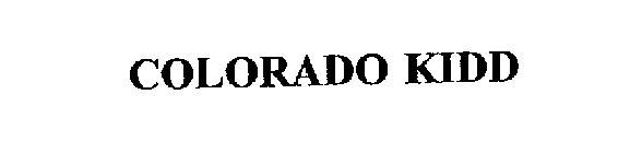 COLORADO KIDD