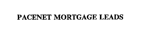 PACENET MORTGAGE LEADS