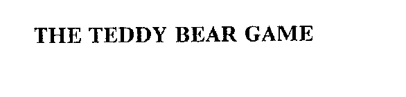 THE TEDDY BEAR GAME