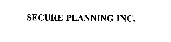 SECURE PLANNING INC.