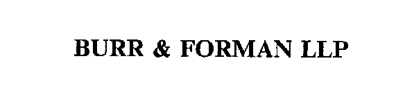 BURR & FORMAN LLP