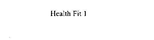 HEALTH FIT 1