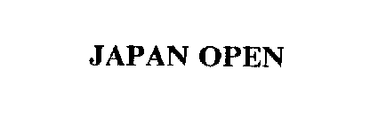 JAPAN OPEN