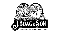 J. BOAG & SON AUSTRALIA'S PREMIUM BREWER