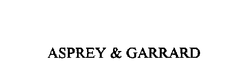ASPREY & GARRARD
