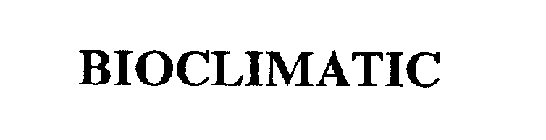 BIOCLIMATIC