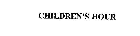 CHILDREN'S HOUR