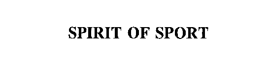 SPIRIT OF SPORT
