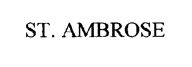 ST. AMBROSE