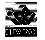 W PHW INC.