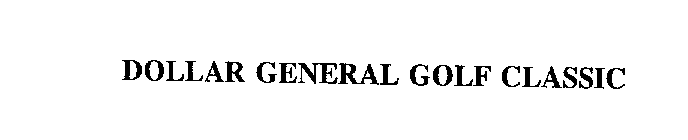 DOLLAR GENERAL GOLF CLASSIC