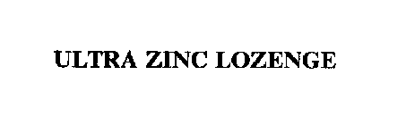 ULTRA ZINC LOZENGES