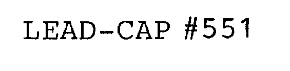 LEAD-CAP #551