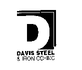 D DAVIS STEEL & IRON CO-INC