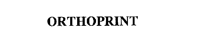 ORTHOPRINT