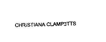 CHRISTIANA CLAMPETTS