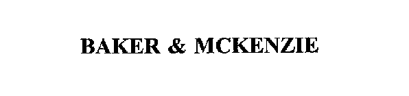 BAKER & MCKENZIE