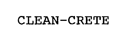 CLEAN-CRETE