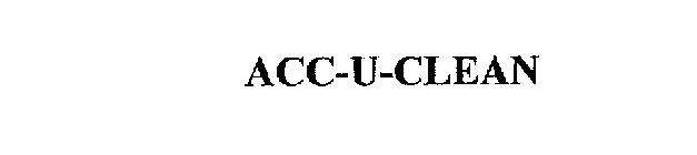 ACC-U-CLEAN