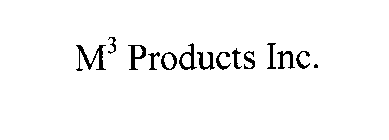 M3 PRODUCTS, INC.
