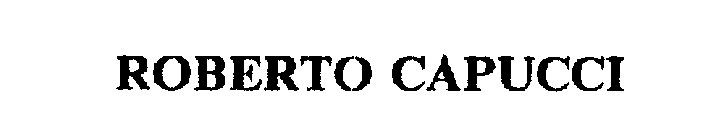 ROBERTO CAPUCCI