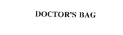 DOCTOR'S BAG