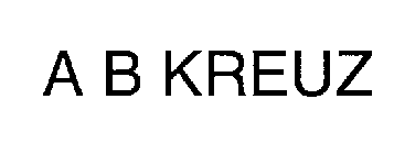 A B KREUZ