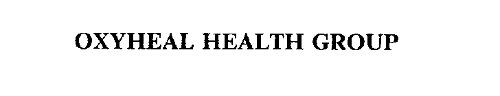 OXYHEAL HEALTH GROUP