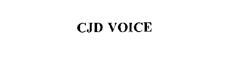 CJD VOICE