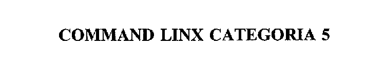 COMMAND LINX CATEGORIA 5