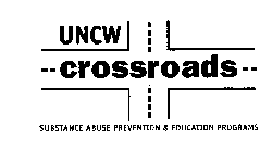 UNCW CROSSROADS SUBSTANCE ABUSE PREVENTION & EDUCATION PROGRAMS