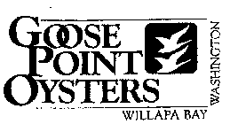 GOOSE POINT OYSTERS WILLAPA BAY WASHINGTON