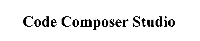 CODE COMPOSER STUDIO