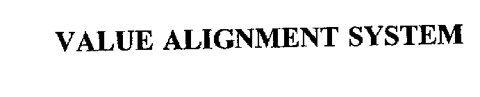 VALUE ALIGNMENT SYSTEM