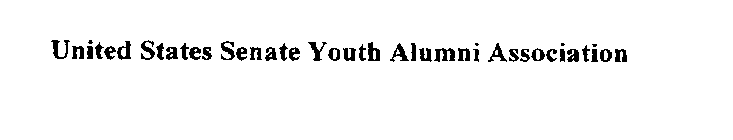 UNITED STATES SENATE YOUTH ALUMNI ASSOCIATION