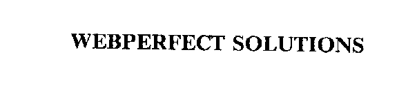 WEBPERFECT SOLUTIONS