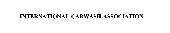 INTERNATIONAL CARWASH ASSOCIATION