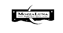 MOZZA LUNA BREADED CHEESE APPETIZER