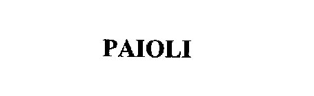 PAIOLI