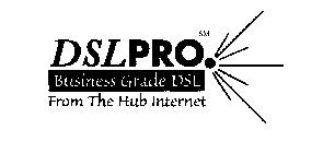 DSLPRO BUSINESS GRADE DSL FROM THE HUB INTERNET