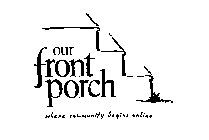 OUR FRONTPORCH WHERE COMMUNITY BEGINS ONLINE