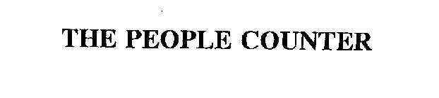 THE PEOPLE COUNTER